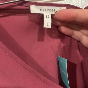 Maurices Mauve Top - Size L